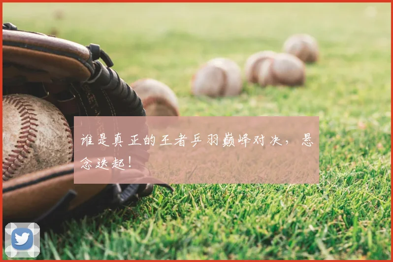 谁是真正的王者乒羽巅峰对决，悬念迭起！